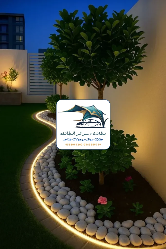 مظلات خزانات 260 تنسيق حدائق الطائف