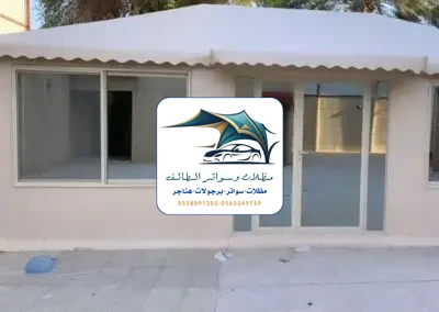 مظلات خزانات 325 تركيب ساندوتش بانل الطائف