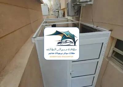 مظلات خزانات 331 تركيب ساندوتش بانل الطائف